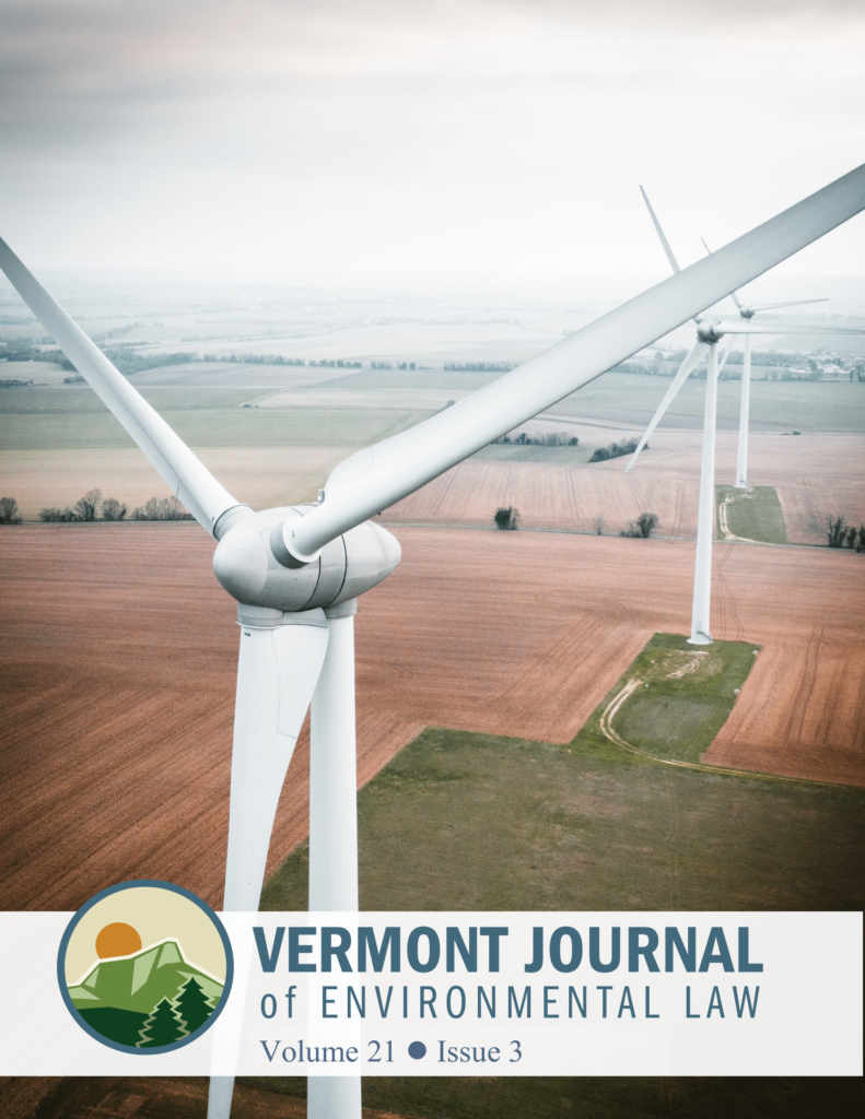 Volume 21 Issue 3 Cover featuring windmills on a farm