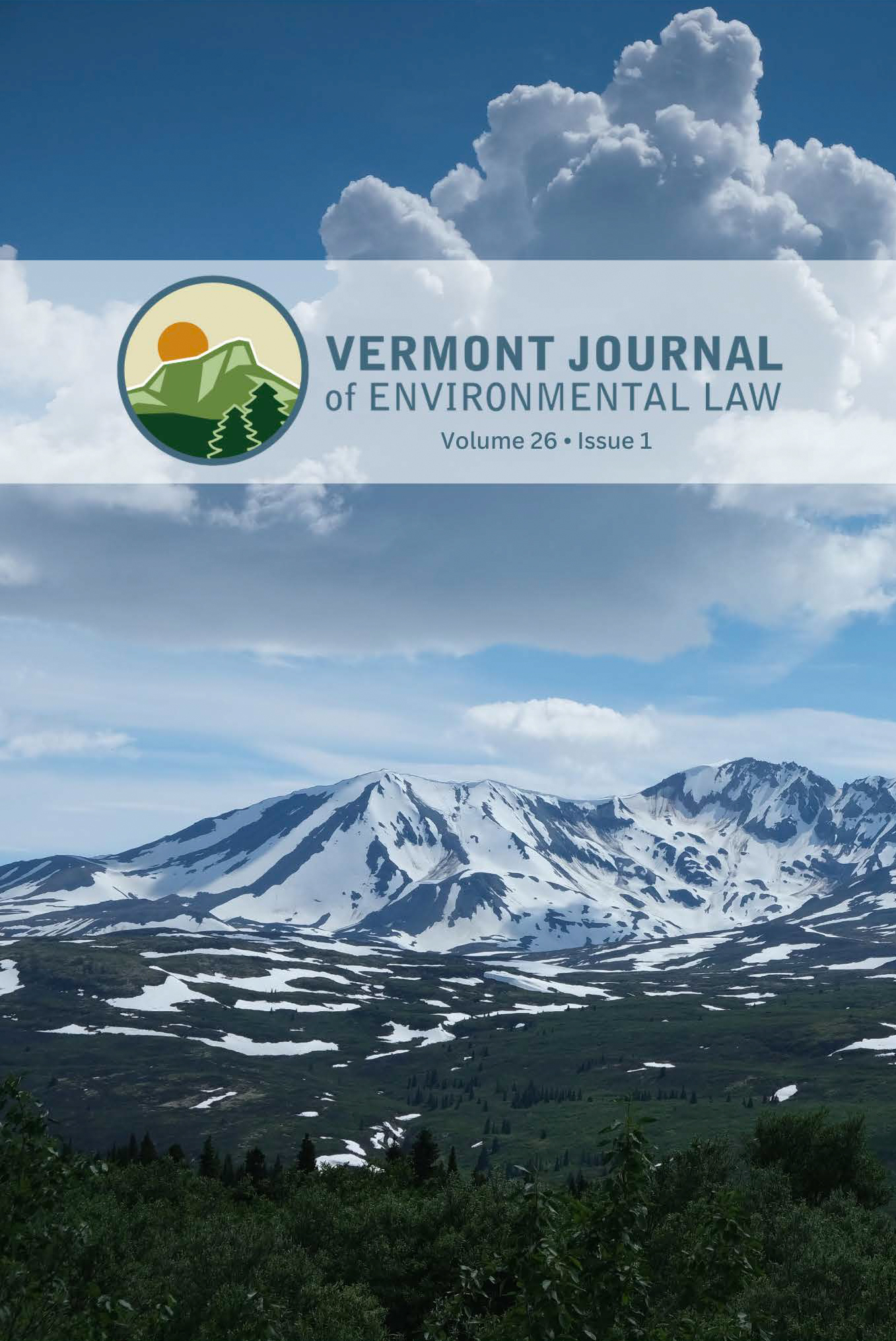 Published: Volume 26, Issue 1 of the Vermont Journal of Environmental Law