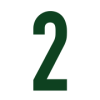 Green number 2