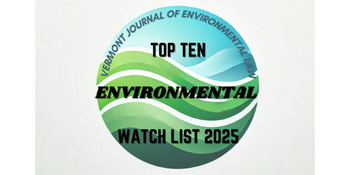 Vermont Journal of Environmental Law – 1 Vermont Journal of Environmental Law - 1
